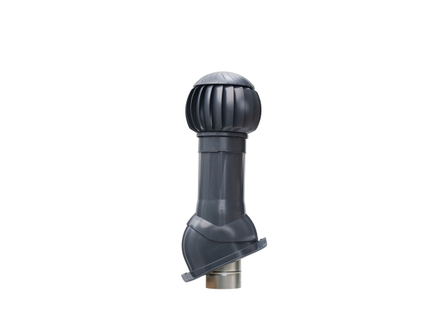 RRTV+M 160 Gray graphite, Комплект вент.системы, для металлочерепицы Monterrey, Gray graphite